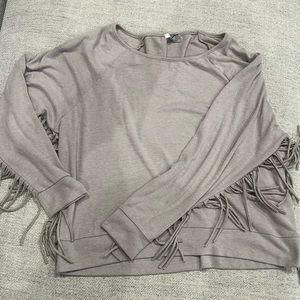 Tassel crew neck